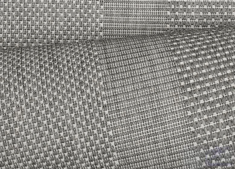 Kusový koberec ADRIA NEW 01/GSG venkovní šedý, 200 x 290 cm