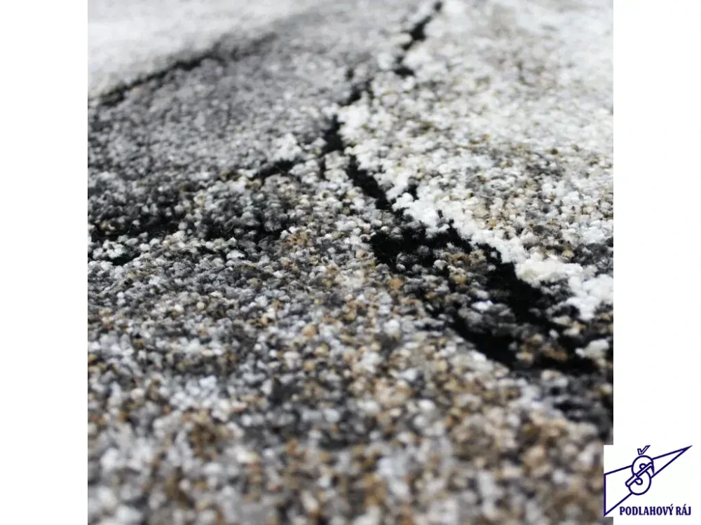 Kusový koberec IBIZA / 608-295 GREY, 240 x 340 cm