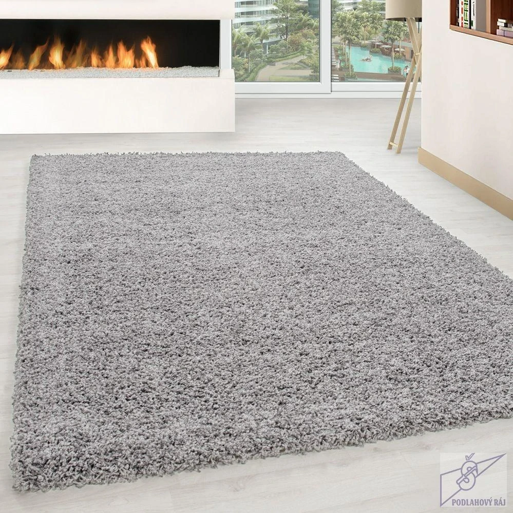Kusový koberec LIFE 1500 Light Grey - 60x110 cm
