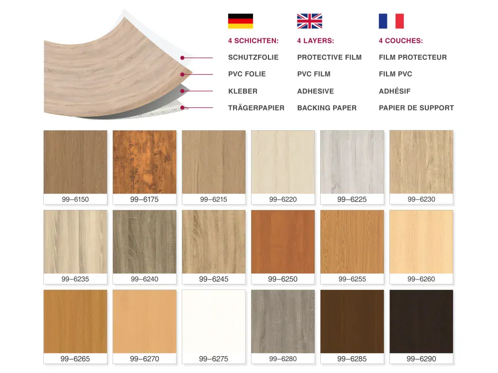 Speciální samolepicí fólie WENGE (99-6290) - šíře 90 cm