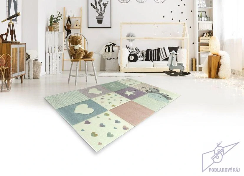 Dětský kusový koberec DIAMOND KIDS 24202/110 - 140x200 cm